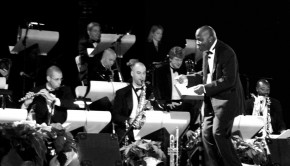 Charlton Singleton and the Charleston Jazz Orchestra (photo by Priscilla Thomas, courtesy of the JAC)